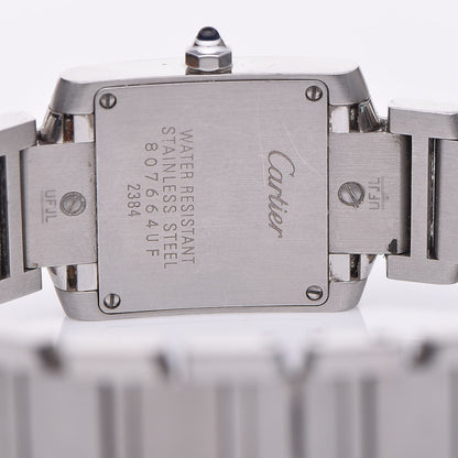 Cartier Stainless Steel 20mm Tank Francaise Quartz Watch 5 of 9