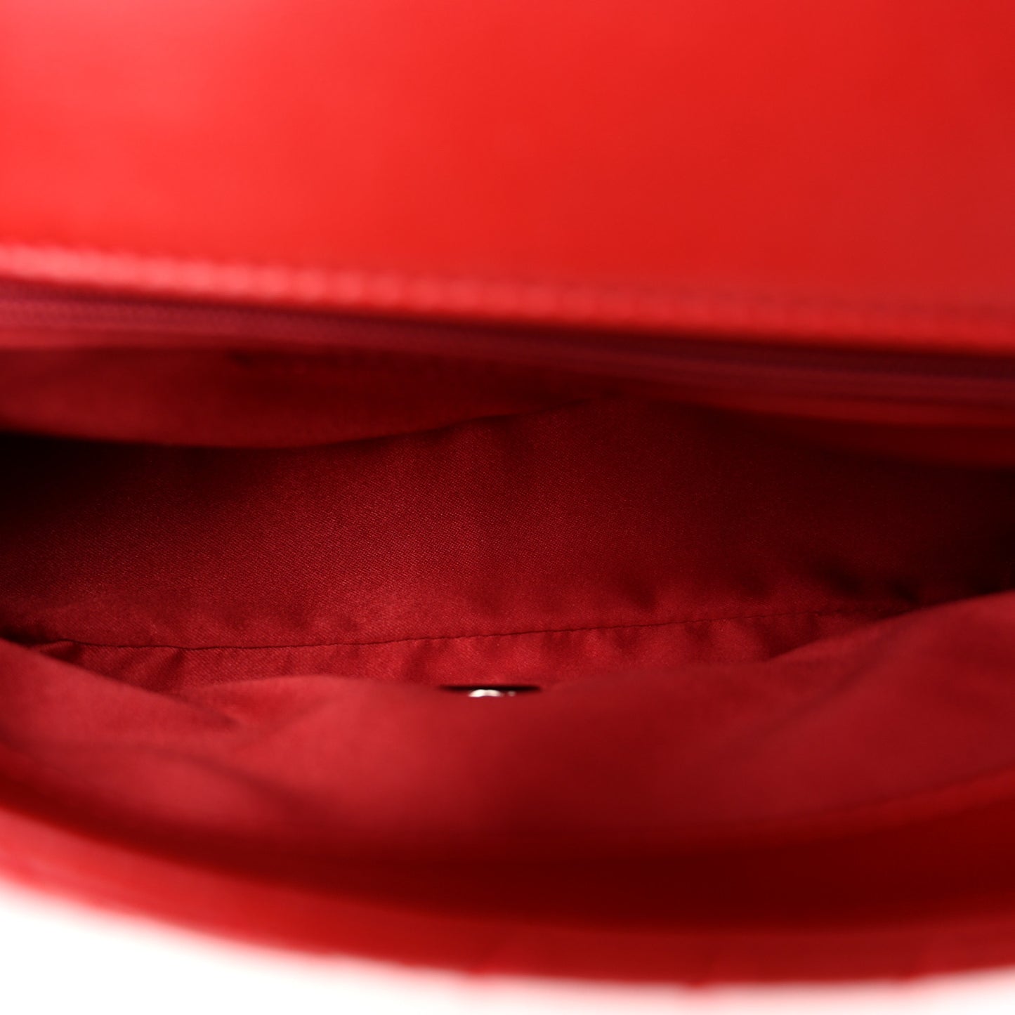 Lambskin Small CC Crossing Flap Red