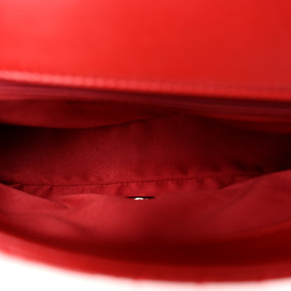 Chanel Lambskin Small CC Crossing Flap Red 5 of 12