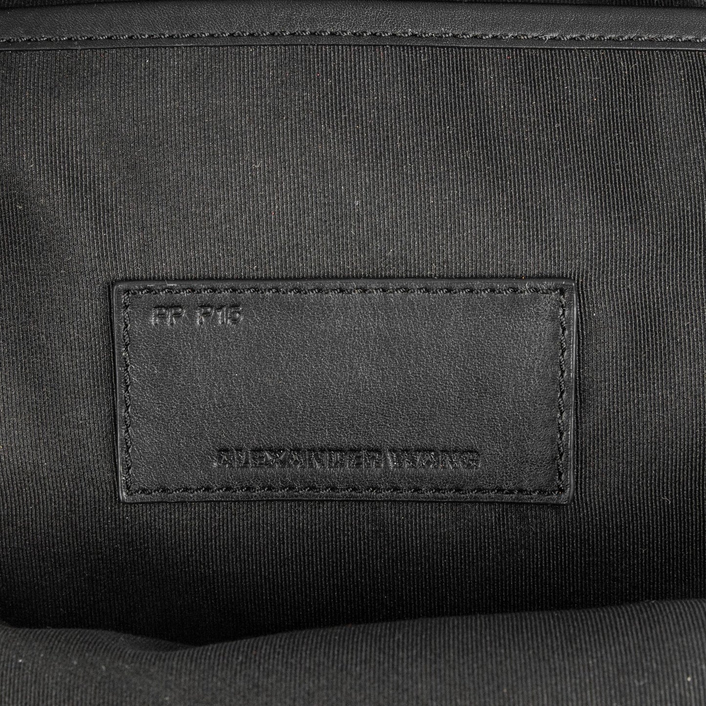 Lambskin Nylon Studded Backpack Black