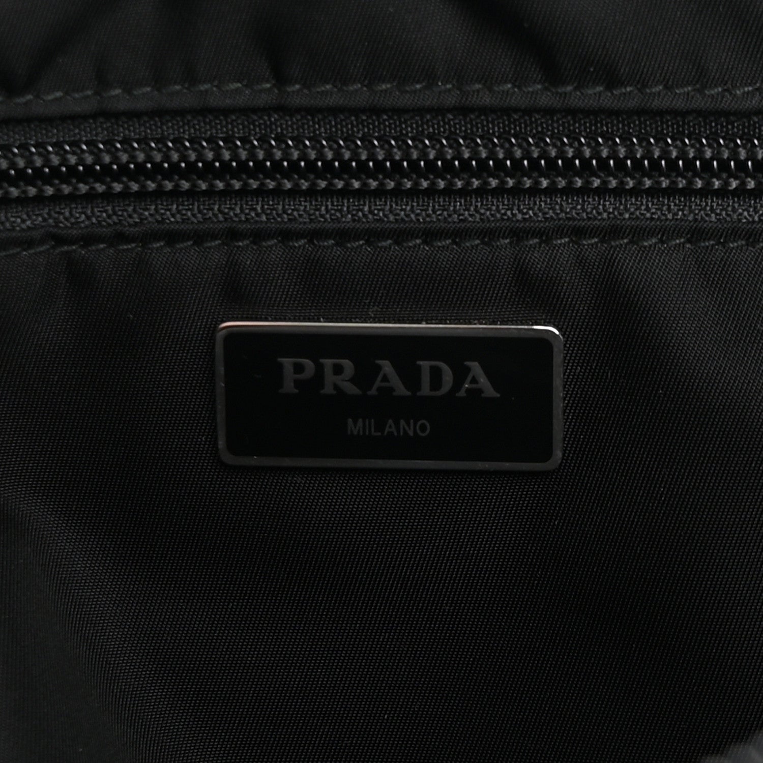 Prada Tessuto Nylon Montagna Belt Bag Black 5 of 9