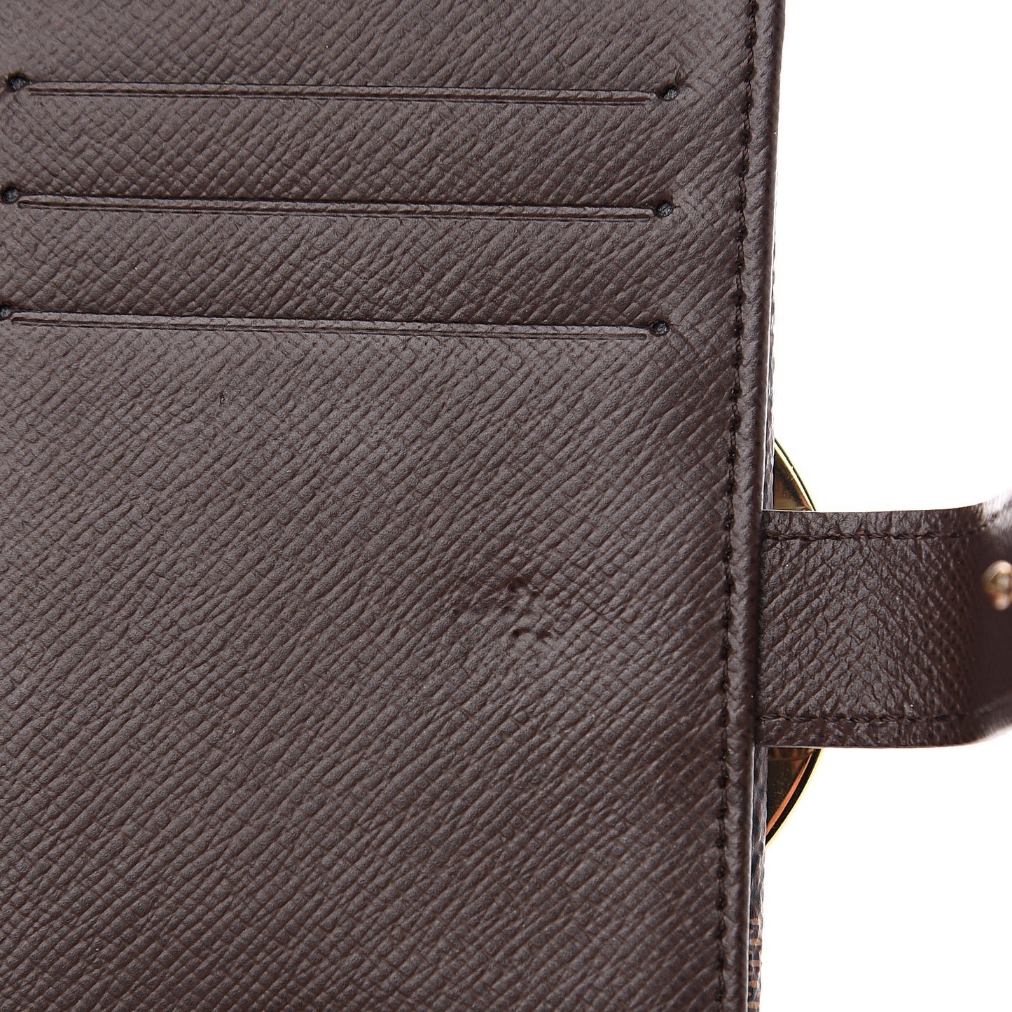 Damier Ebene French Purse Wallet