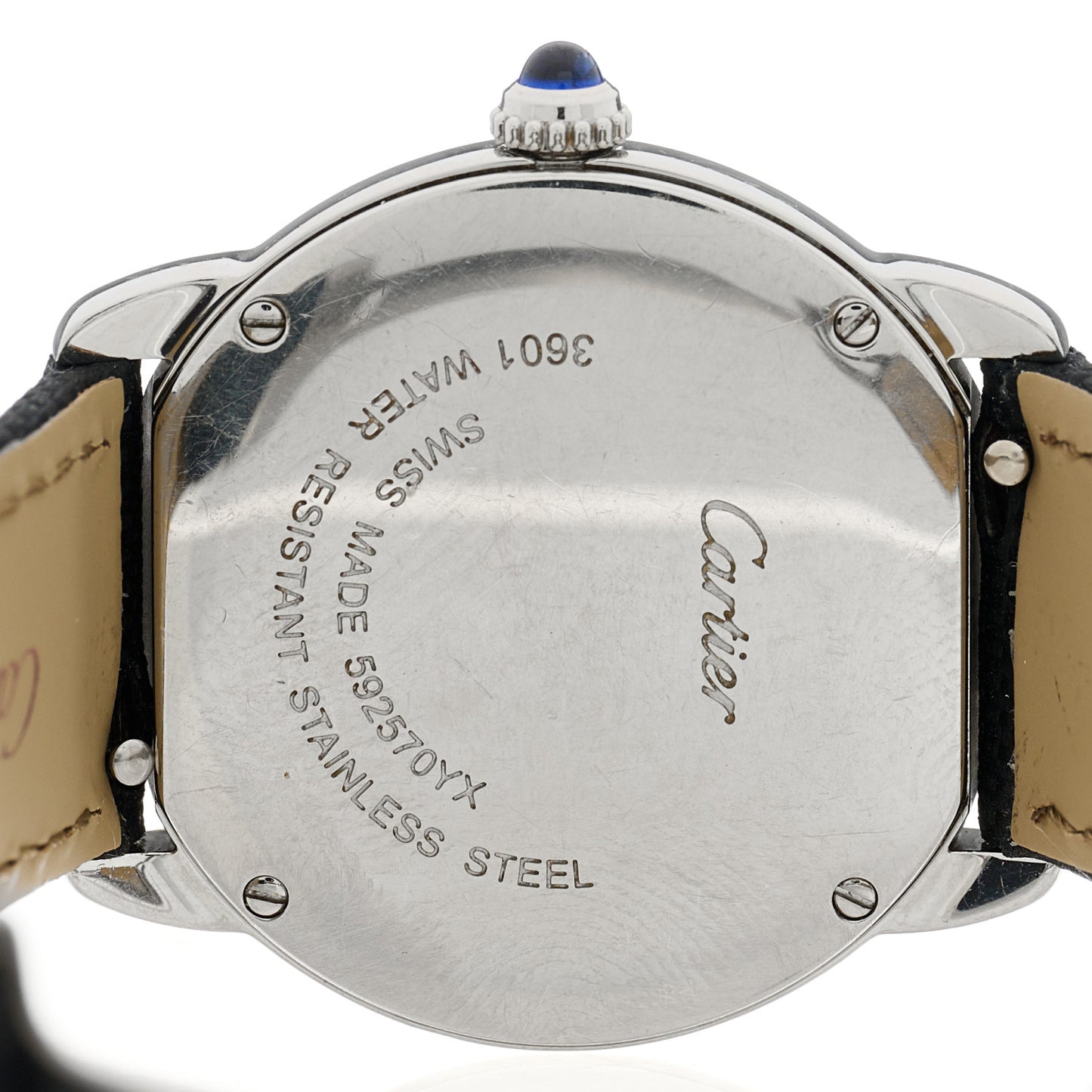 Stainless Steel Calfskin 29mm Ronde Solo Quartz Watch