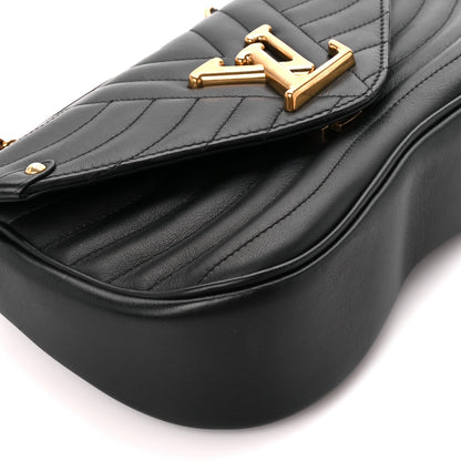 Louis Vuitton Calfskin New Wave Chain PM Black 10 of 11