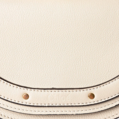 Chloe Calfskin Small Nile Bracelet Minaudiere Bag Off White 9 of 15