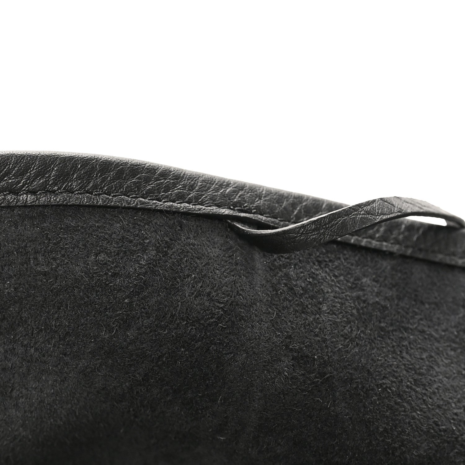 The Row Grained Calfskin Park Tote Three Black 7 of 10