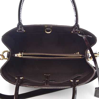 Louis Vuitton Vernis Montaigne MM Amarante 5 of 14
