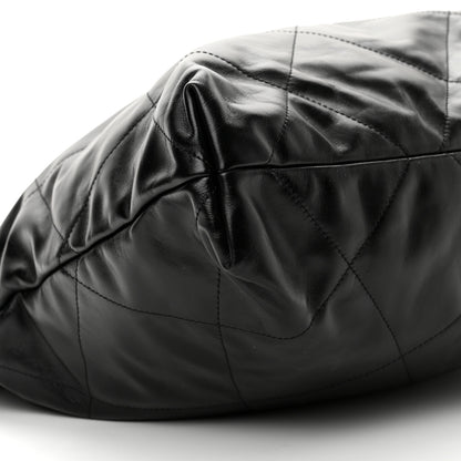 Chanel Shiny Calfskin Quilted Chanel 22 Black 10 of 11