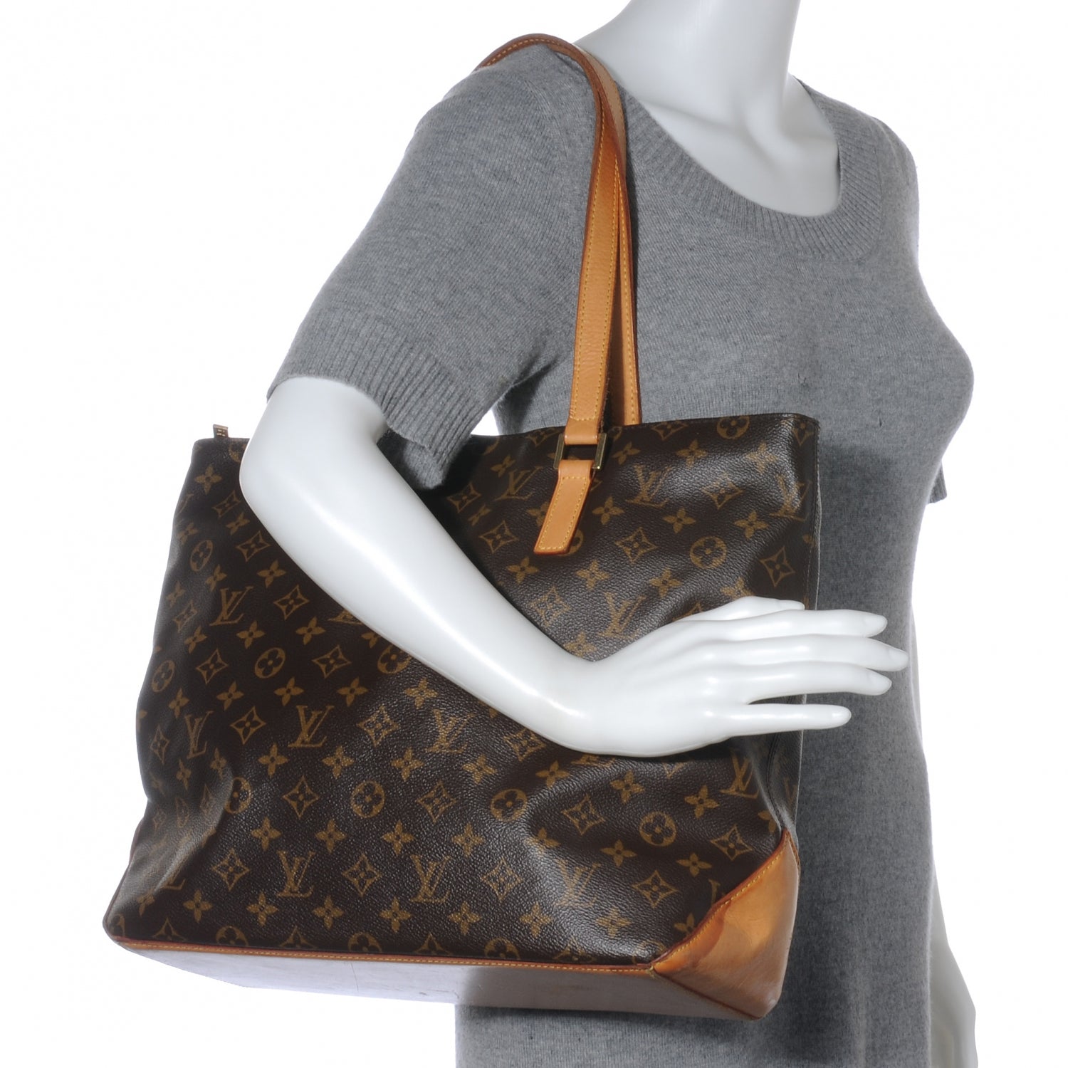 Louis Vuitton Monogram Cabas Mezzo 2 of 7