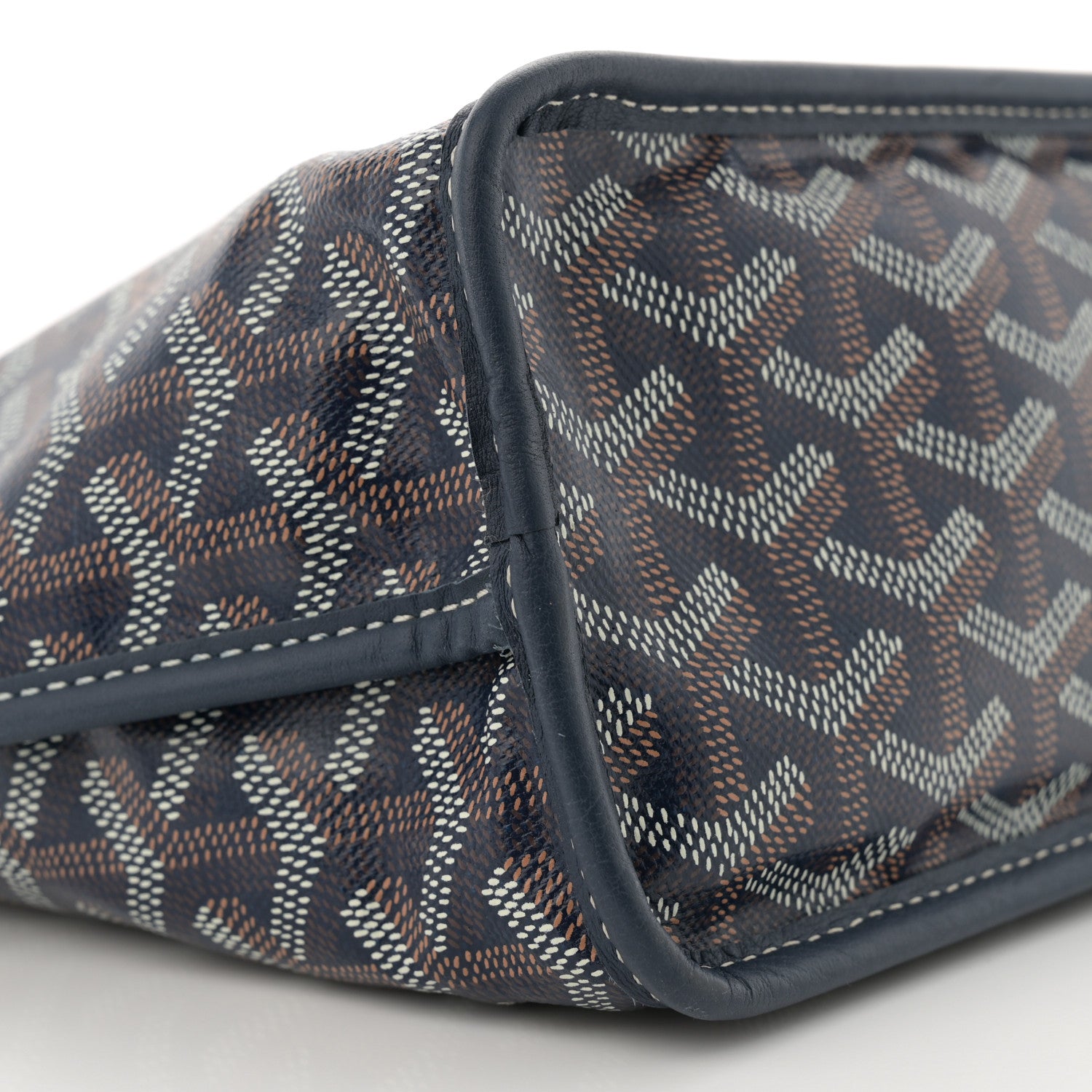 Goyard Goyardine Reversible Mini Anjou Navy 14 of 17