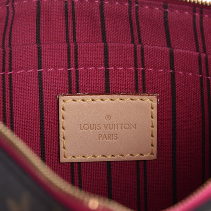 Louis Vuitton Monogram Neverfull MM GM Pochette Pivoine 6 of 8