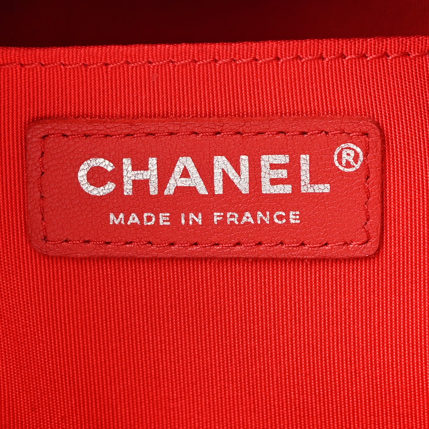 Chanel Lambskin Quilted Small CC Chain Drawstring Bucket Bag Red 6 of 12