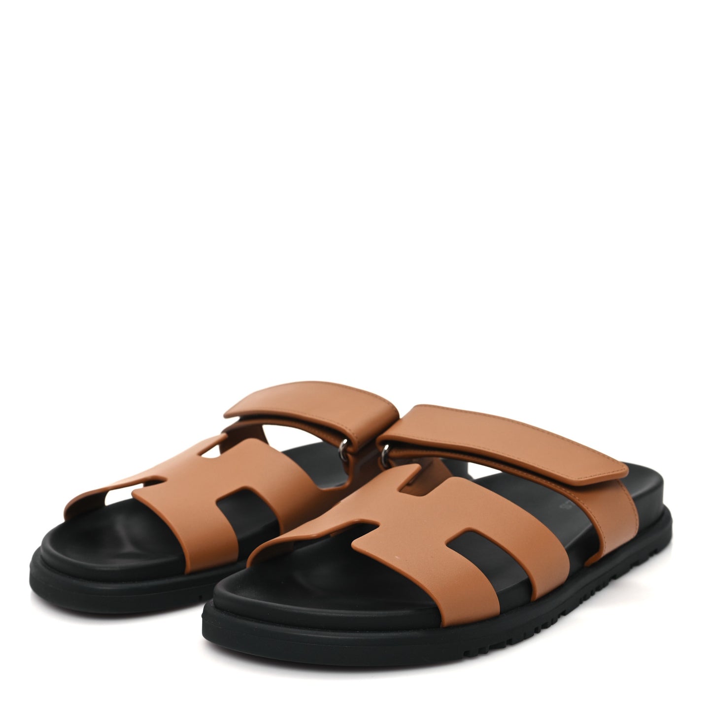 Calfskin Womens Chypre Sandals 37.5 Naturel