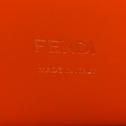 Fendi TPU FF Vitello Century F is Fendi Small Kan I Shoulder Bag Aranciata 6 of 10