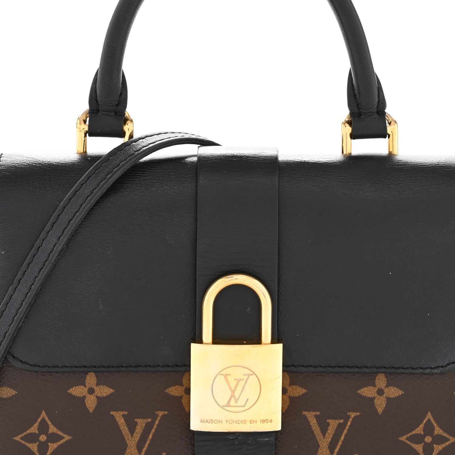 Louis Vuitton Monogram Locky BB Black 7 of 13
