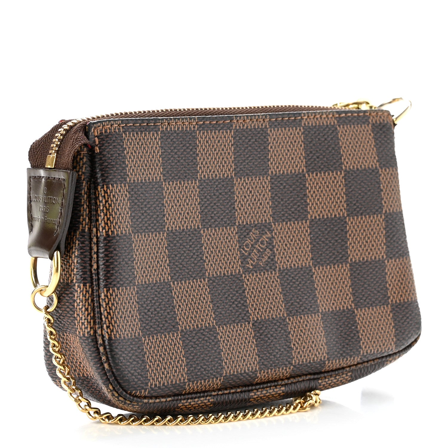 Louis Vuitton Damier Ebene Mini Pochette Accessories 3 of 8