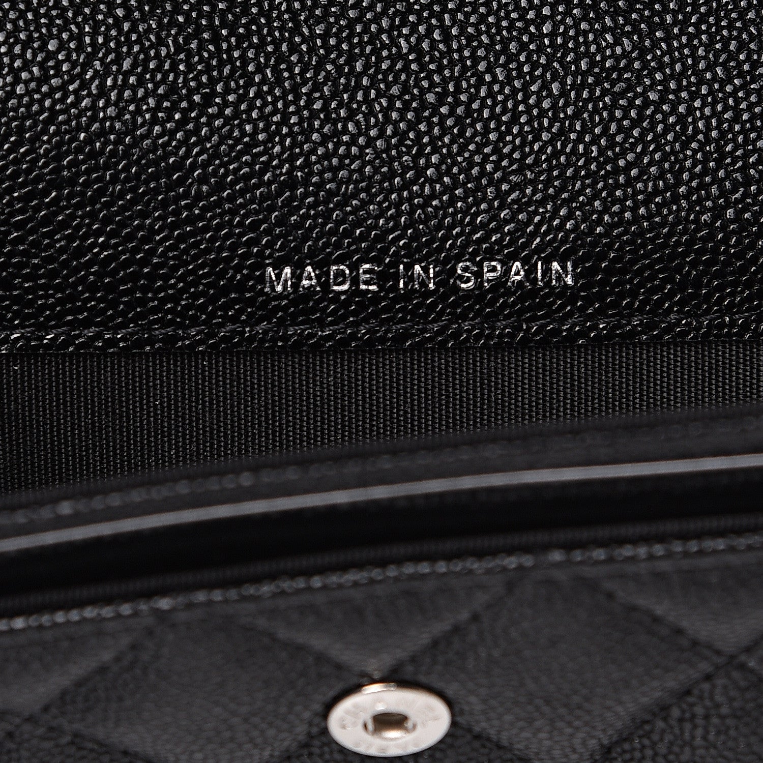 Chanel Caviar Quilted Boy Flap Card Holder Black 6 of 8