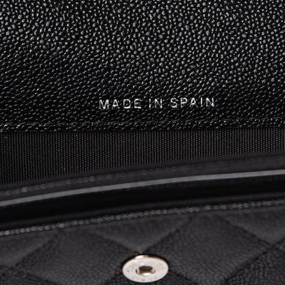 Chanel Caviar Quilted Boy Flap Card Holder Black 6 of 8