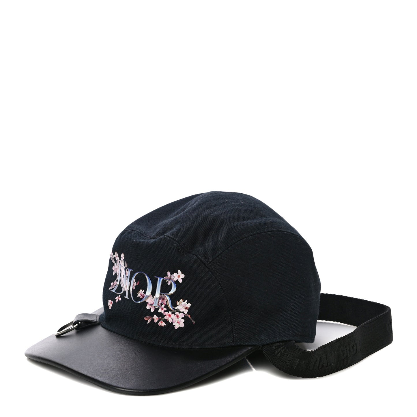 Homme Cotton Sheepskin Logo Hat M Black