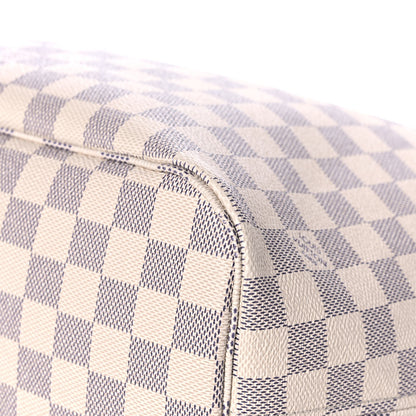 Louis Vuitton Damier Azur Neo Neverfull MM Rose Ballerine 10 of 13