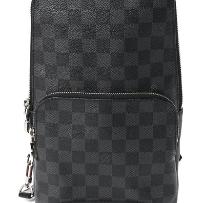 Louis Vuitton Damier Graphite Avenue Sling Backpack 10 of 11