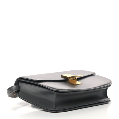 Celine Box Calfskin Medium Classic Box Flap Bag Anthracite 4 of 14