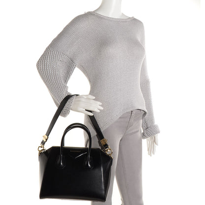 Givenchy Shiny Lord Calfskin Small Antigona Black 2 of 11