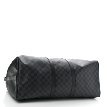 Louis Vuitton Damier Graphite Keepall Bandouliere 55 4 of 10