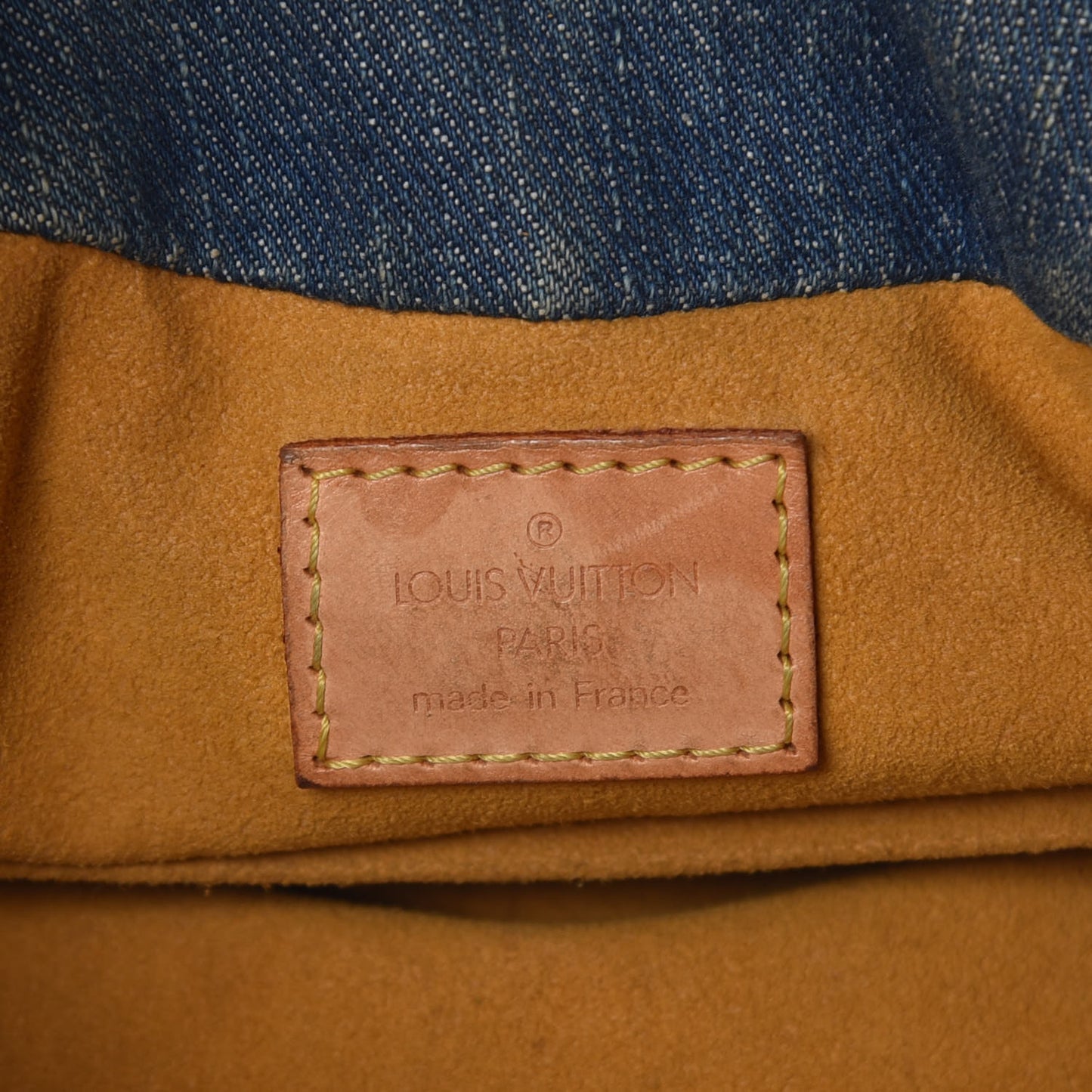 Monogram Denim Pleaty Blue