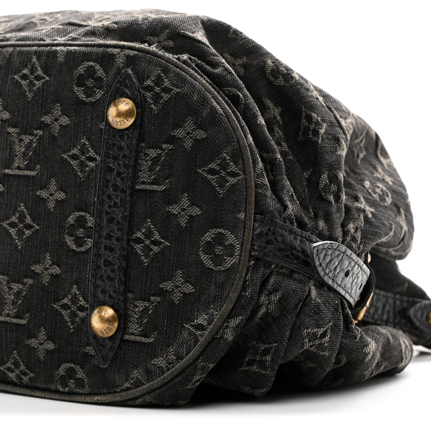 Louis Vuitton Denim Mahina XL Black 9 of 9