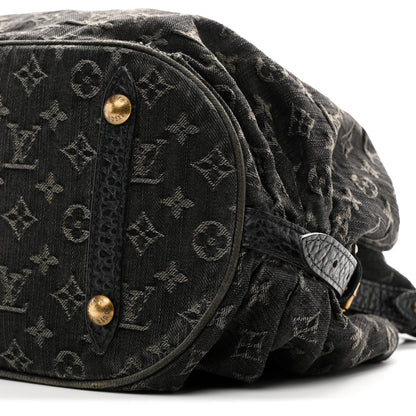 Louis Vuitton Denim Mahina XL Black 9 of 9