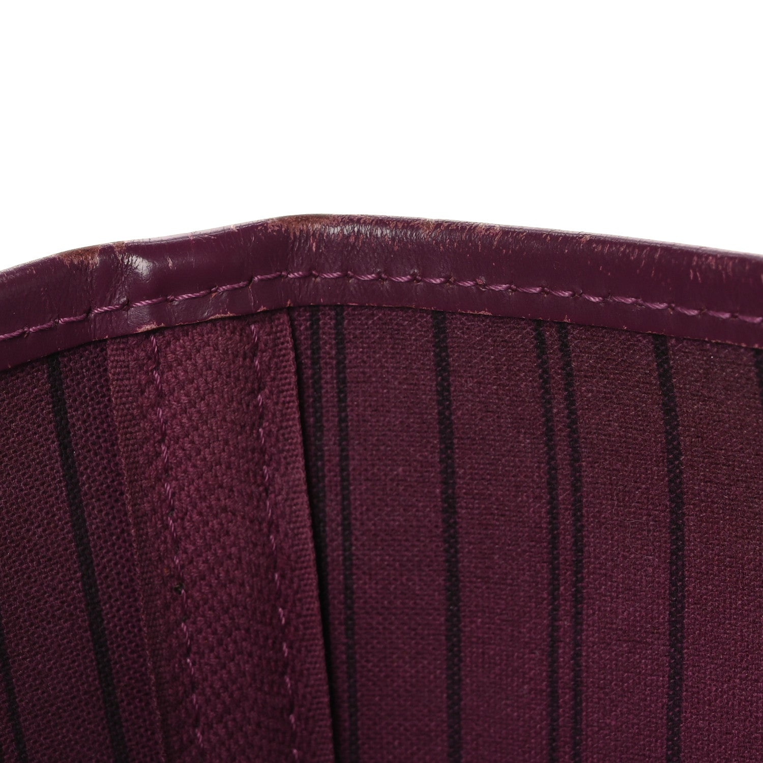 Louis Vuitton Monogram Totem Neverfull MM Magenta 10 of 11