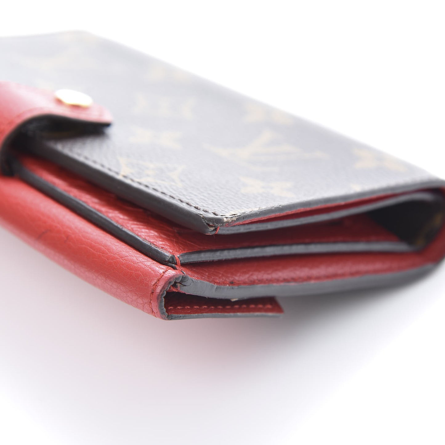 Monogram Pallas Compact Wallet Cherry