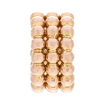 Van Cleef & Arpels 18K Rose Gold Perlee 3-Row Pendant 3 of 5