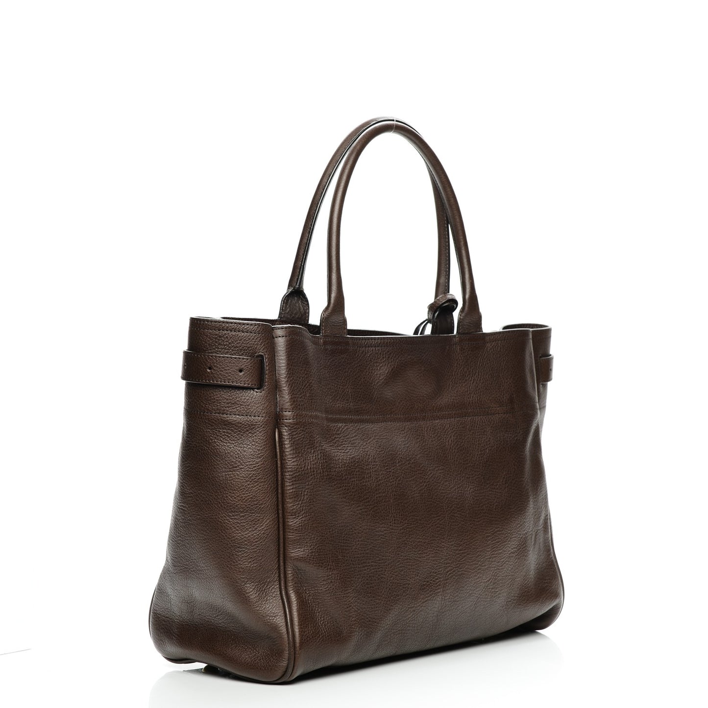 Natural Leather Bayswater Tote Chocolate