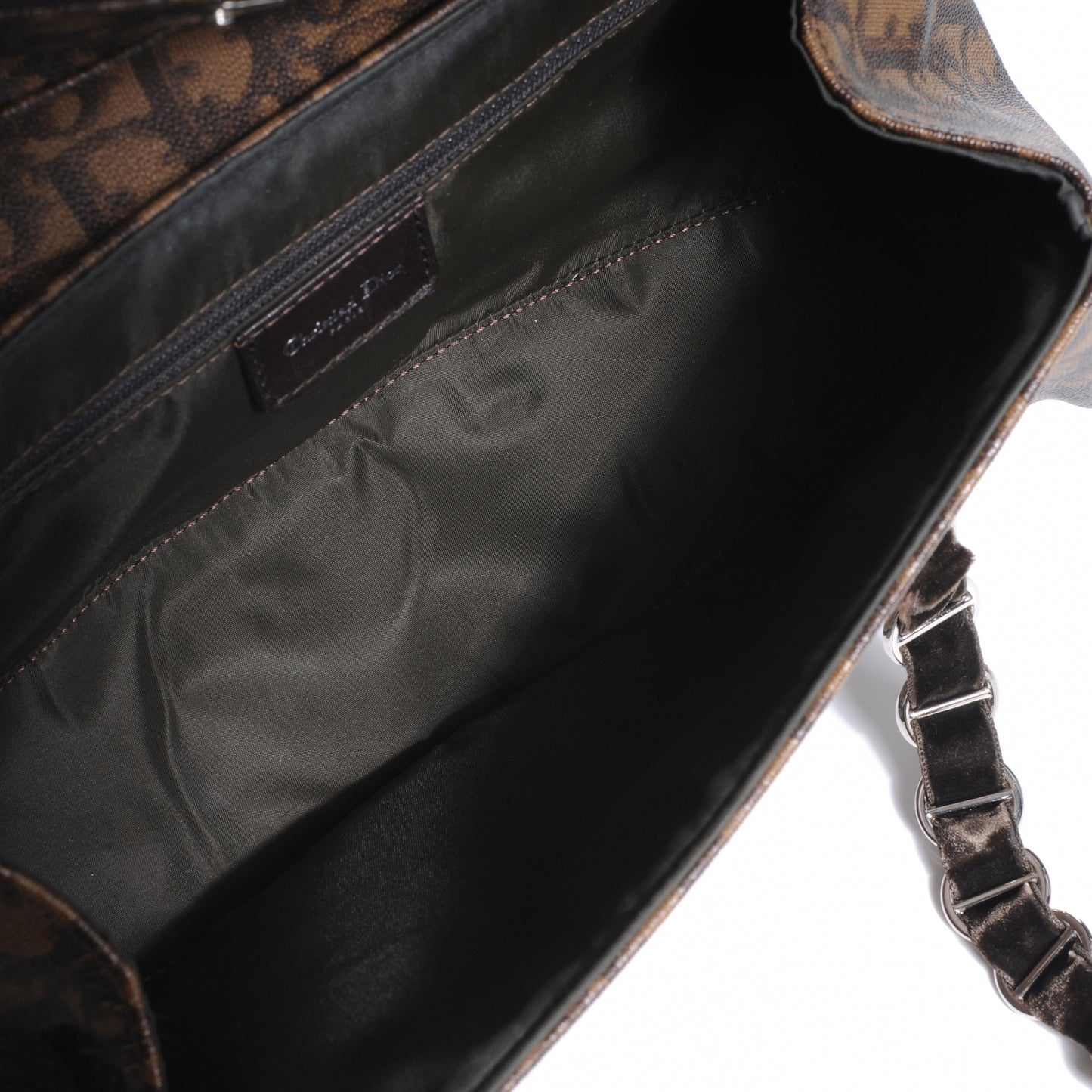 Monogram Romantique Trotter Bag Brown