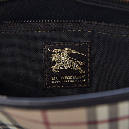 Burberry Haymarket Check Medium Regent Tote Chocolate 6 of 12