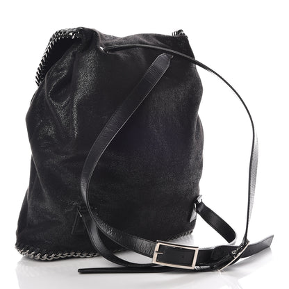 Stella McCartney Shaggy Deer Falabella Backpack Black 3 of 10