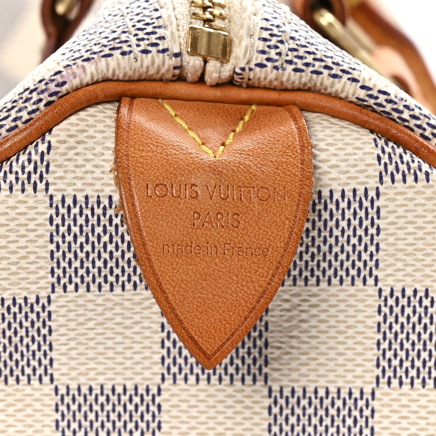 LOUIS VUITTON Damier Azur Speedy 25