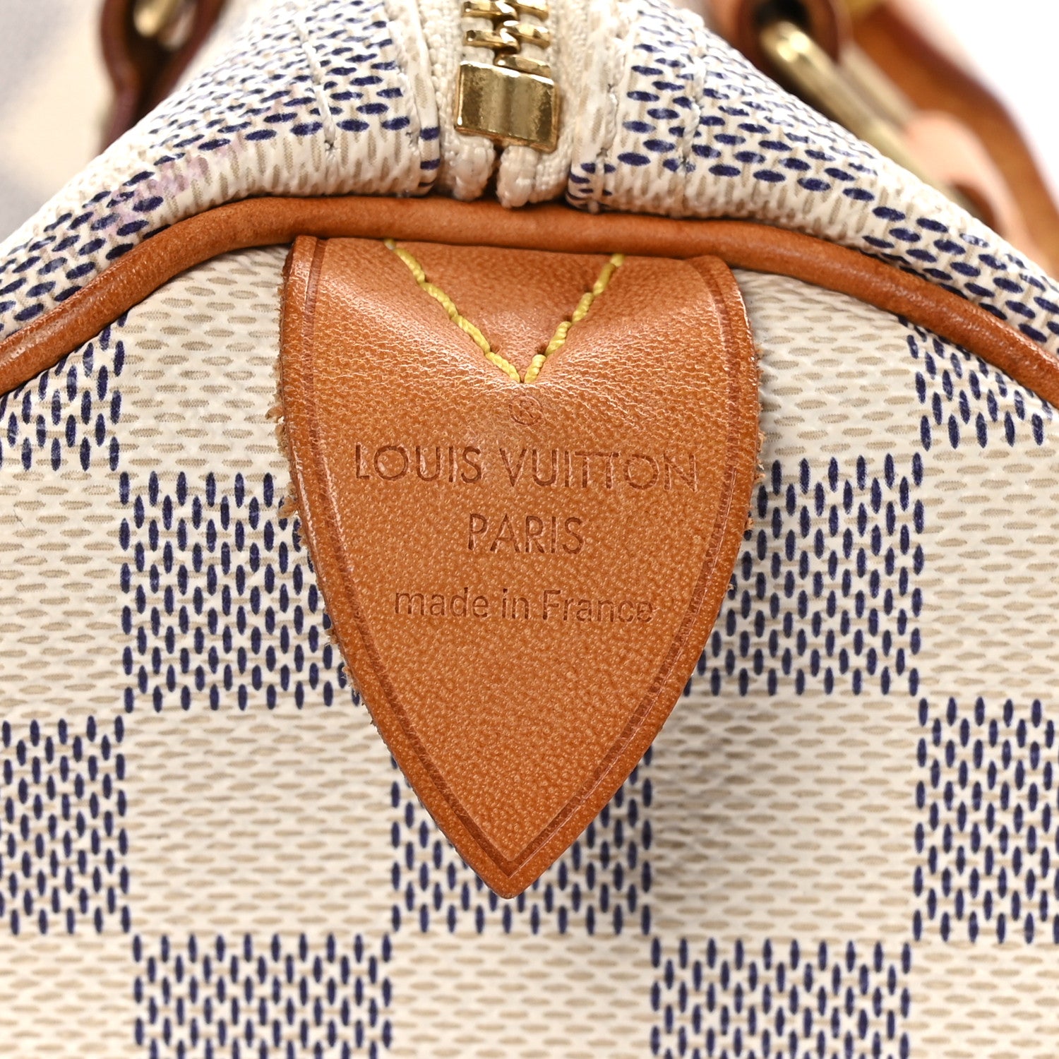 Louis Vuitton LOUIS VUITTON Damier Azur Speedy 25 6 of 14