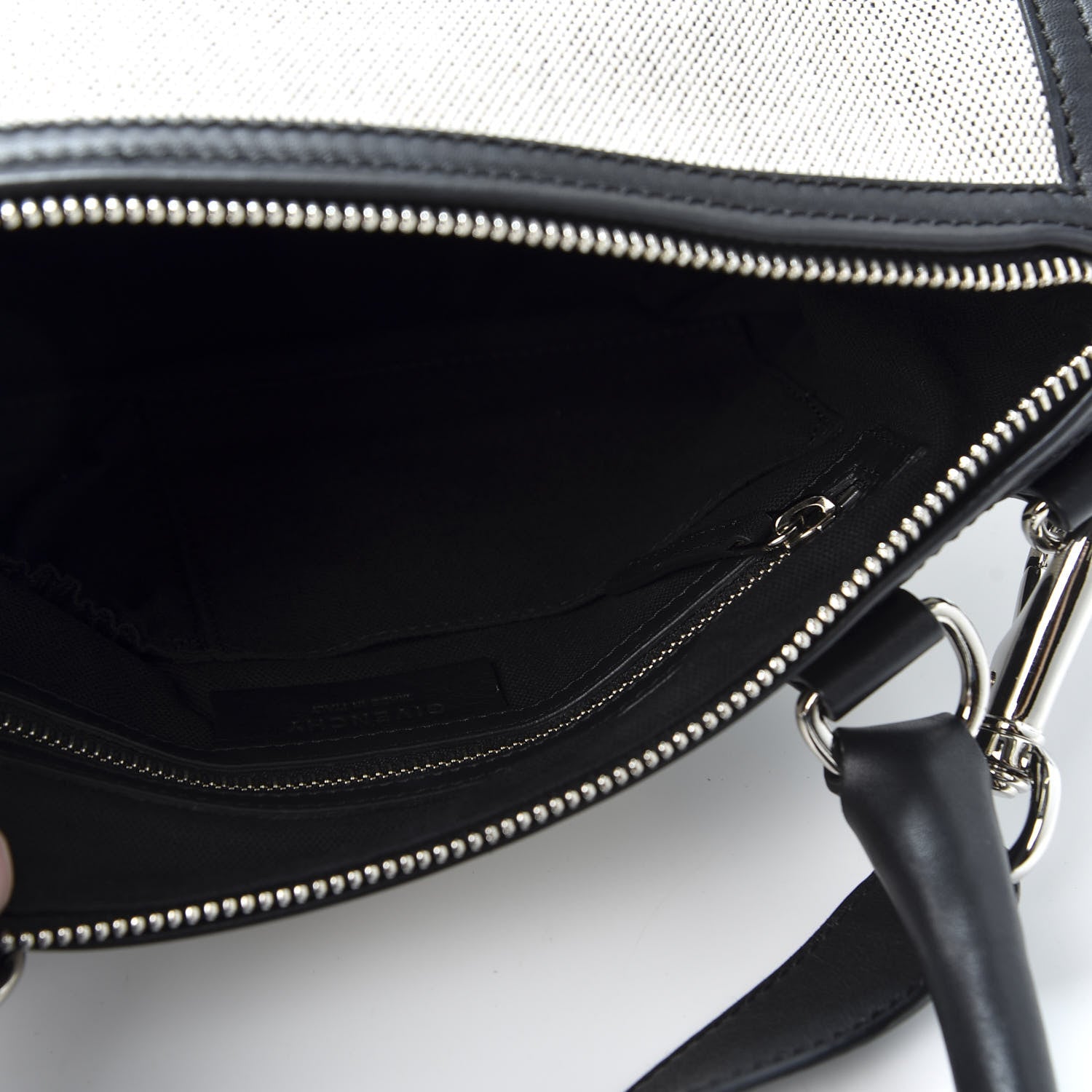 Givenchy Calfskin Canvas Medium Pandora Black 4 of 9