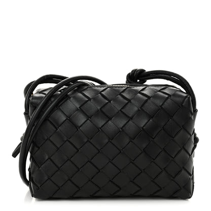 Bottega Veneta Nappa Intrecciato Mini Loop Camera Bag Black 1 of 10