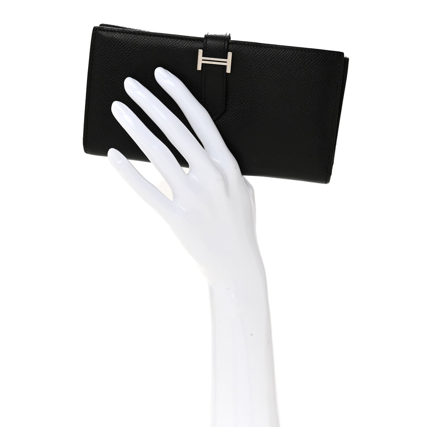 Epsom Tri-Fold Bearn Gusset Wallet Black