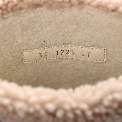 Louis Vuitton Suede Calfskin Shearling Snowdrop Flat Ankle Boot 37 Cognac 8 of 12