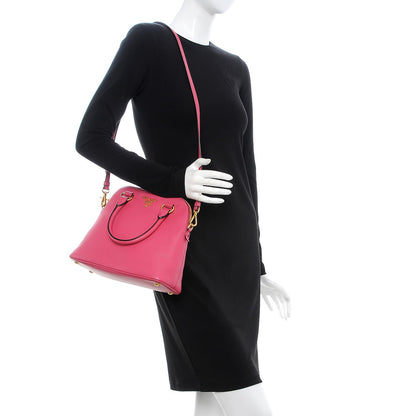 Prada Vitello Daino Tote Peonia 2 of 9