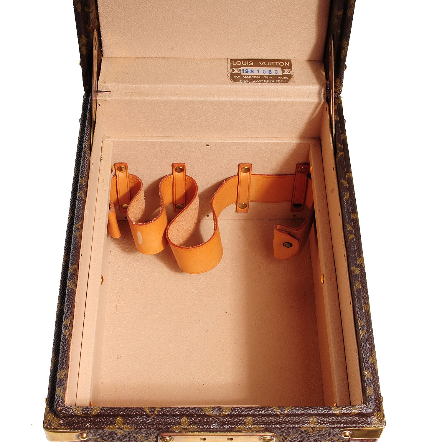 Louis Vuitton Monogram Boite Flacons Beauty Train Trunk Case 8 of 9
