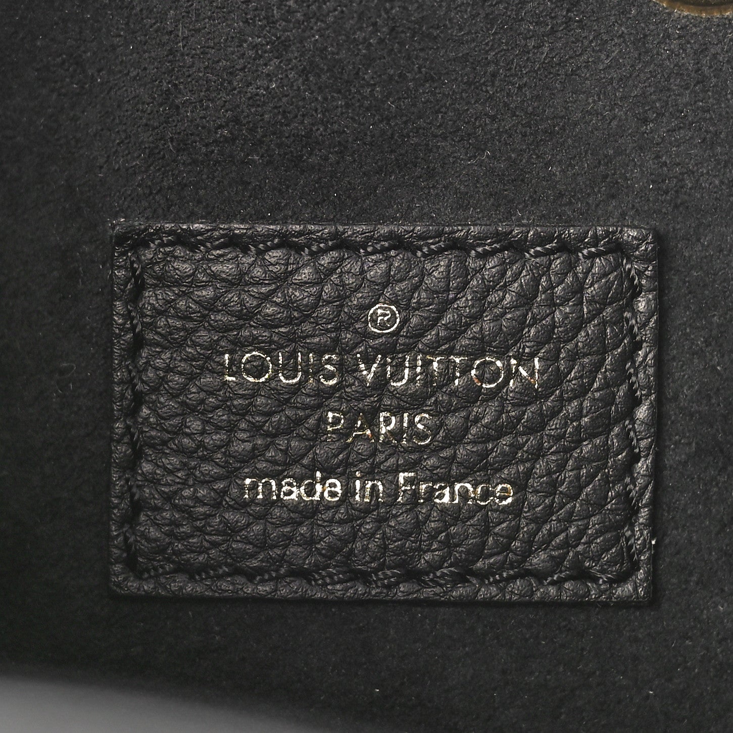 Louis Vuitton Calfskin Lockme Bucket MM Black 6 of 8