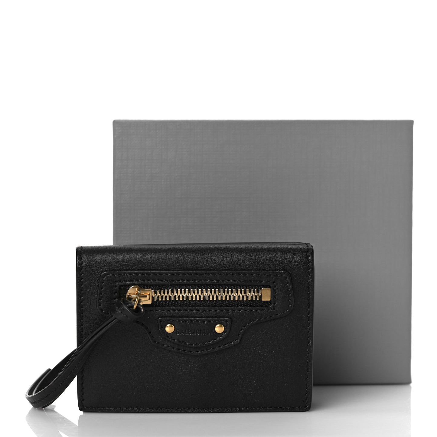 Calfskin Neo Classic Wallet Black