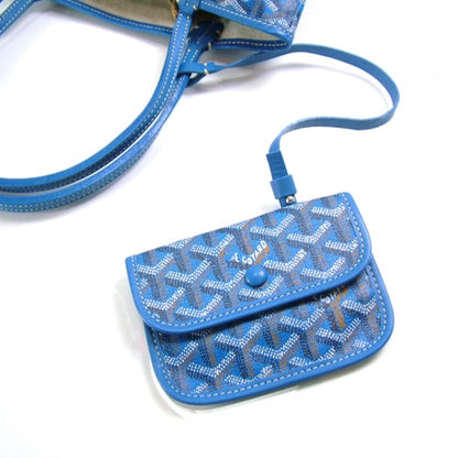 Goyard Saint St. Louis Jounior PM Jr Tote Light Blue 6 of 11