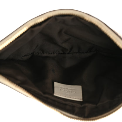 Gucci Guccissima New Britt Wristlet Off White 5 of 8